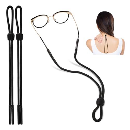 Glasses Strap, 2 Pack Premium Sunglasses Strap & Eyeglasses Strap for Men