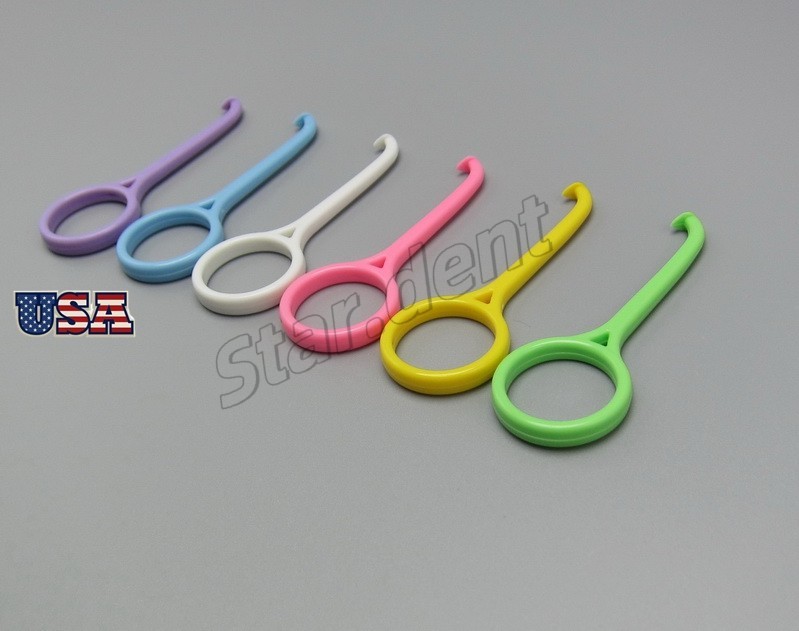 100Pcs Orthodontic Aligner Removal Tool Braces Extractor Nice Invisible Colors