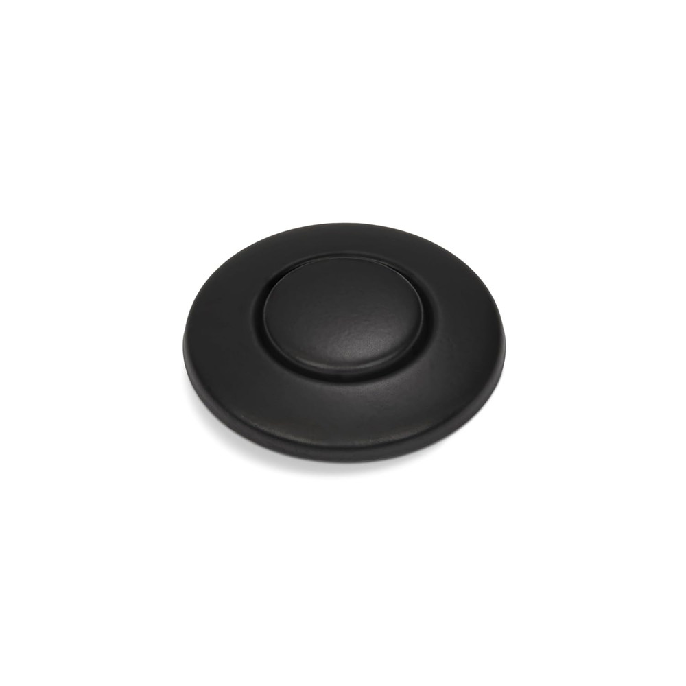 STC-MTBLK Push Sinktop Switch Button, Matte Black