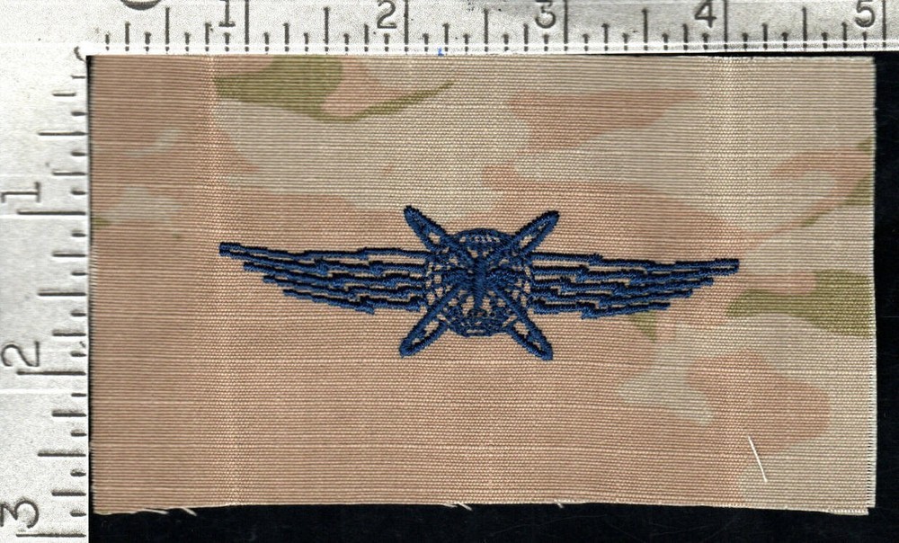 US Space Force - Basic Cyberspace Operator Badge (sewn-on type - OCP uniform)