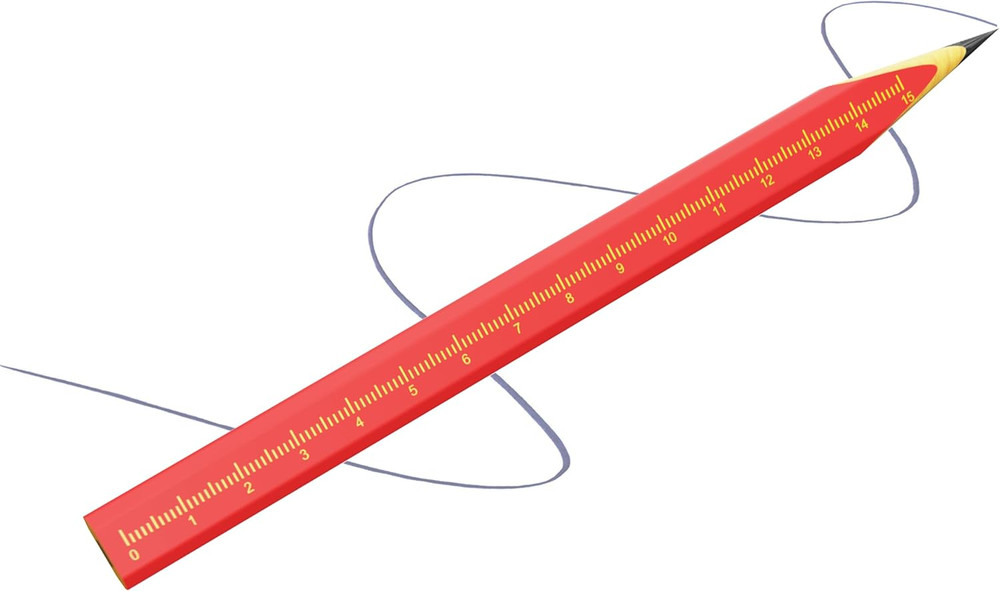 Construction Carpenter Pencils Set for Woodworking Marking (8 Pack)