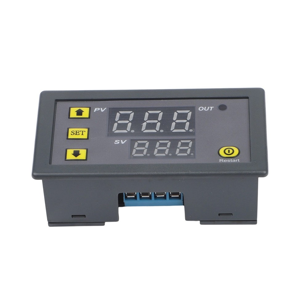 220V Digital Cycle Timer with Flexible Delay Functions and LED Display