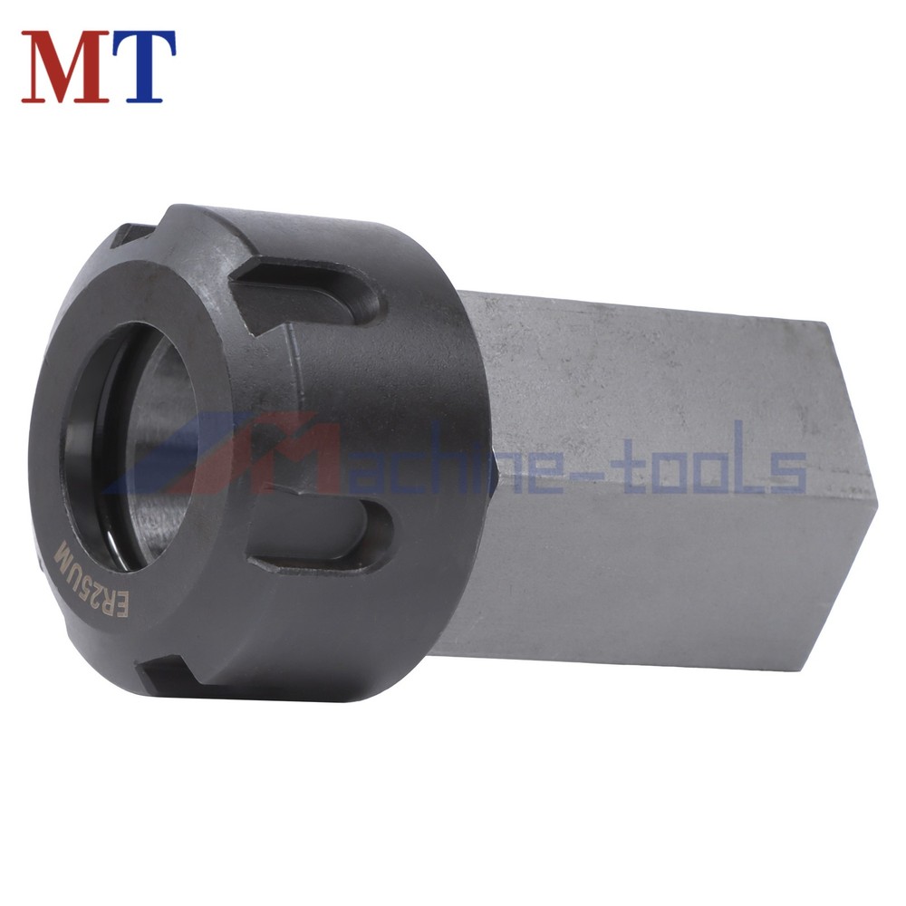 Industrial ER-25 Hex & Square Collet Blocks for Machine