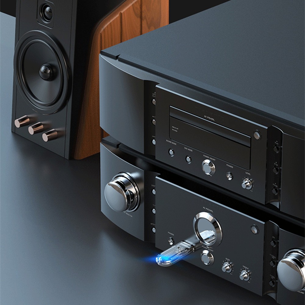 NEW USB Bluetooth 5.3 Adapter Wireless BT Transmitter Receiver Audio Connector