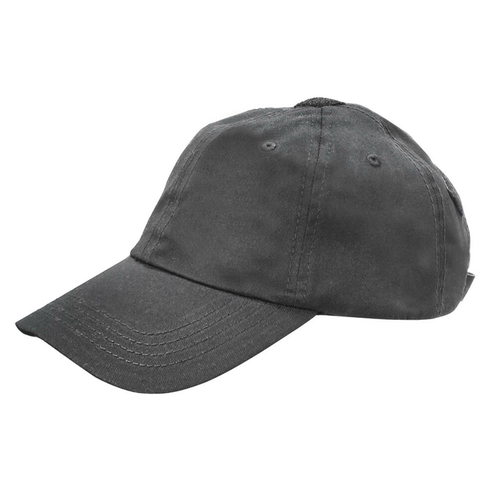 BLACK Tactical Team Cap Military Special Swat Operator Hat Adjustable Back Strap