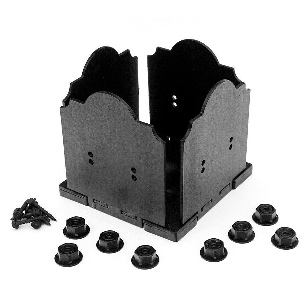 OZCO 56609 Laredo Sunset 8x8 Post Base Kit, (1 per Pack)