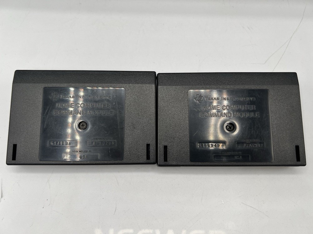 Vintage Texas Instruments Computer Command Modules TI-99/4A Finances