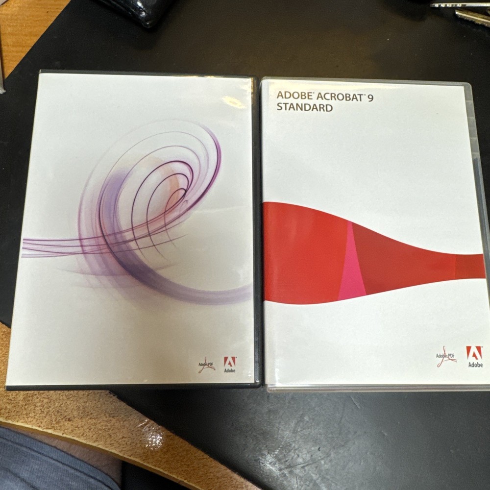 Adobe Acrobat  9 Standard for Windows