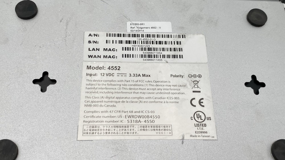 EDGEWATER NETWORKS 4550 SERIES