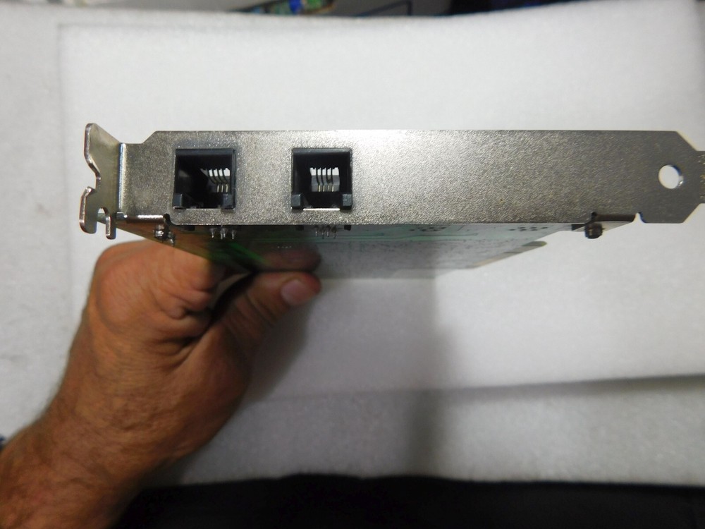 MAINPINE ROCKFORCE DUO+ 2 PORT PCI FAX / MODEM INTERFACE CARD RF2019