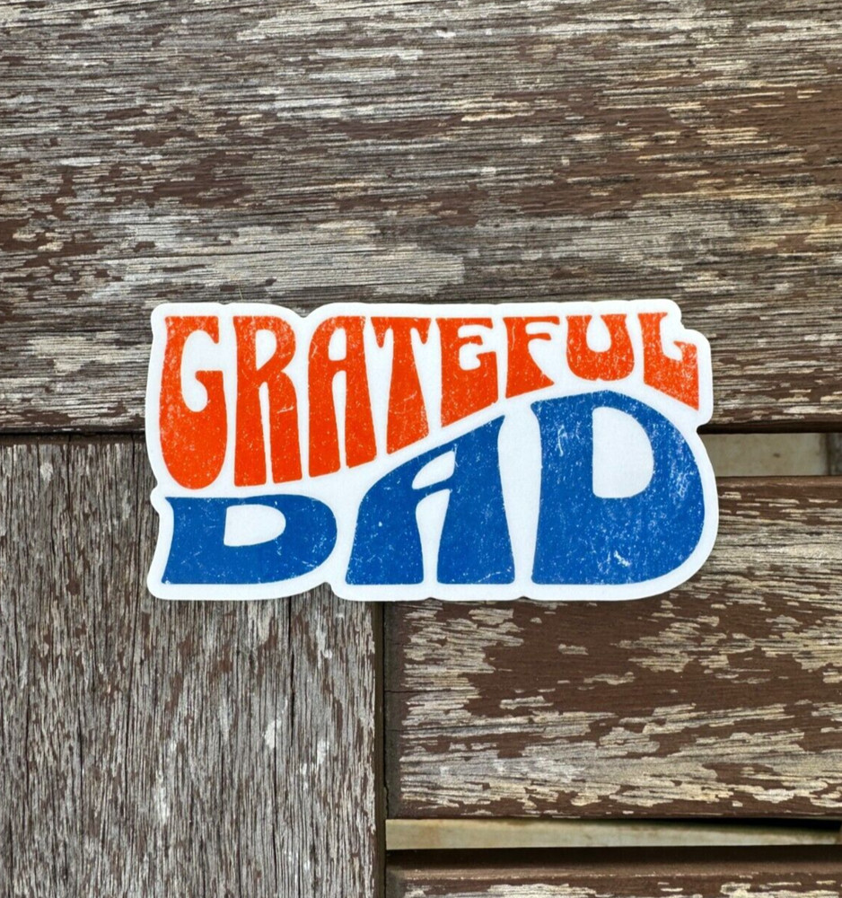 Grateful Dad Vinyl Sticker - Grateful Dead