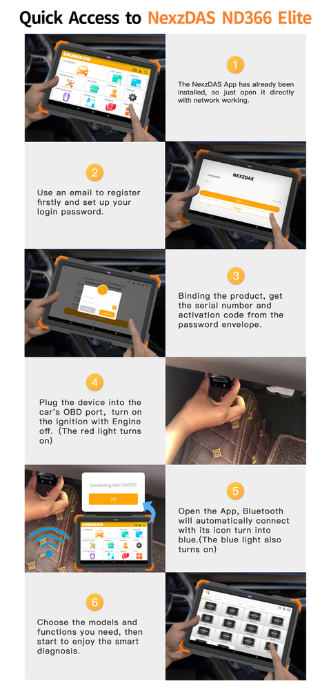 ND366 OBD2 Scanner Car Diagnostic Tools Auto Engine Code Reader Key Programmer
