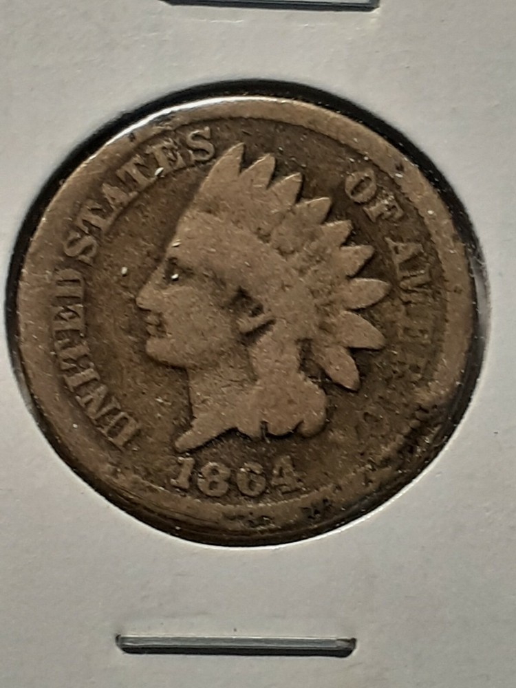 1864  ONE CENT INDIAN HEAD