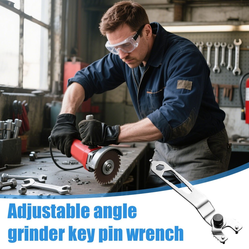 Grinder Wrench General Angle Grinder Spanner Ergonomic Wrench For Workshop