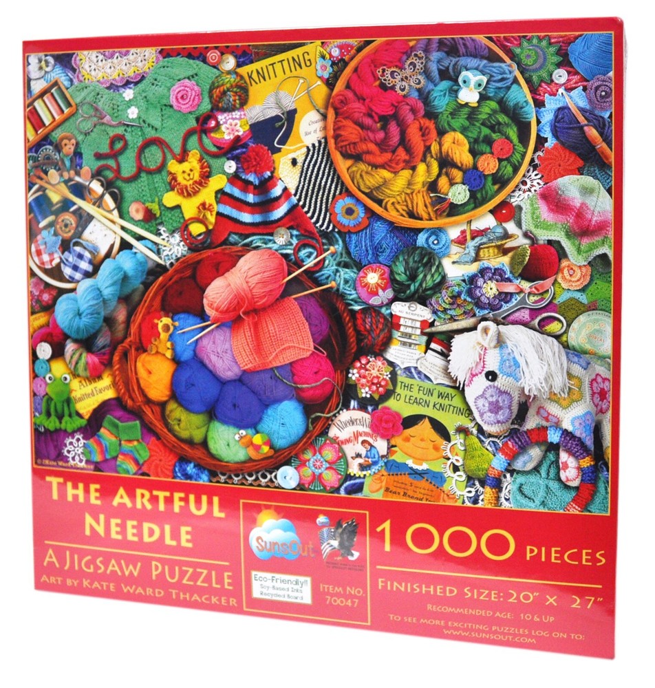 The Artful Needle Jigsaw Puzzle 1000pc