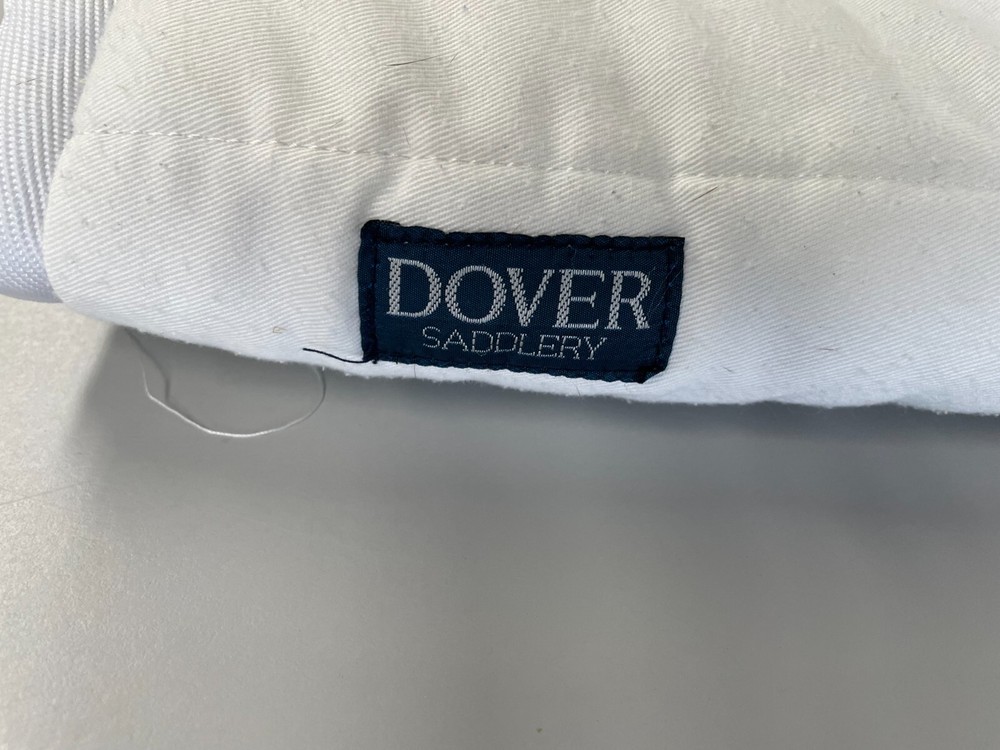 Dover saddle pad square quilt white