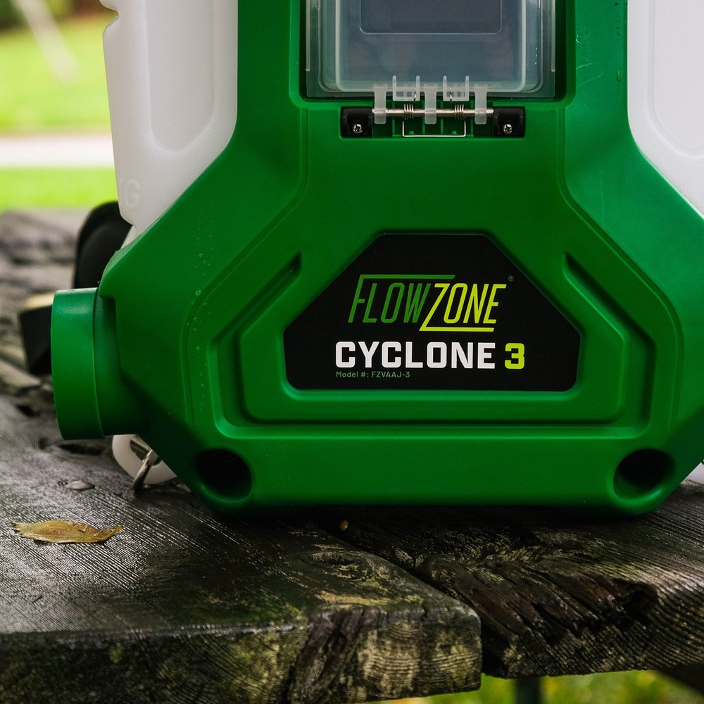 FlowZone Cyclone 3 Battery Powered Backpack Sprayer (4Gallon) - 4 Gallon
