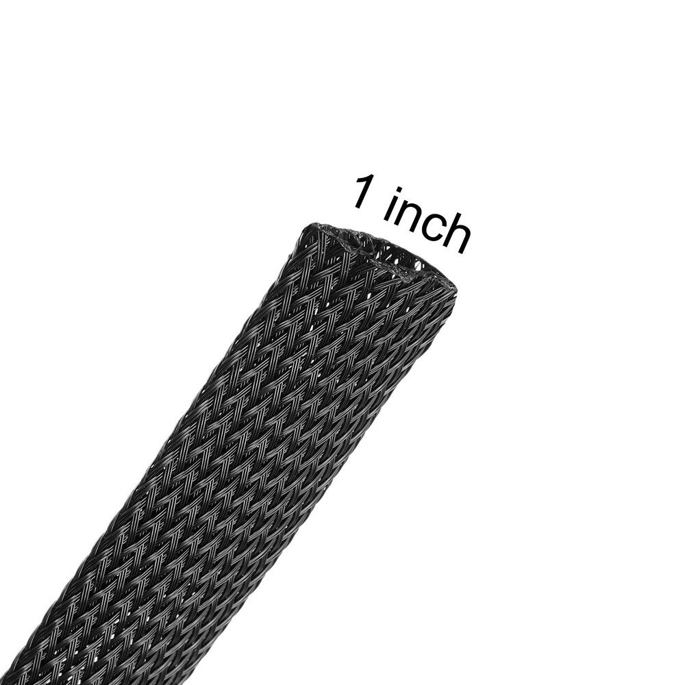 Cable Sleeving, 100 FT Expandable Wire Cable Sleeving, Braided Cable Sleeving