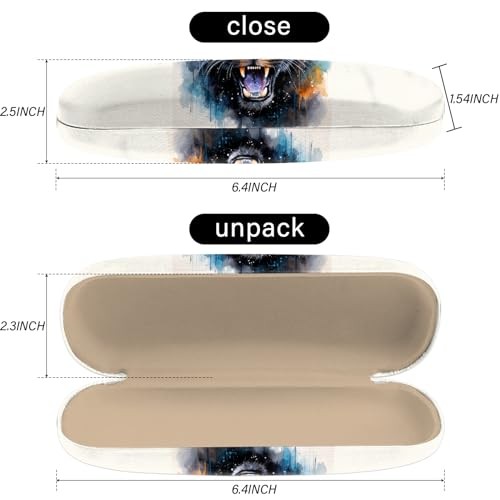 Eyeglasses Case Hard Shell Protective Case for Glasses Eyeglass Box with