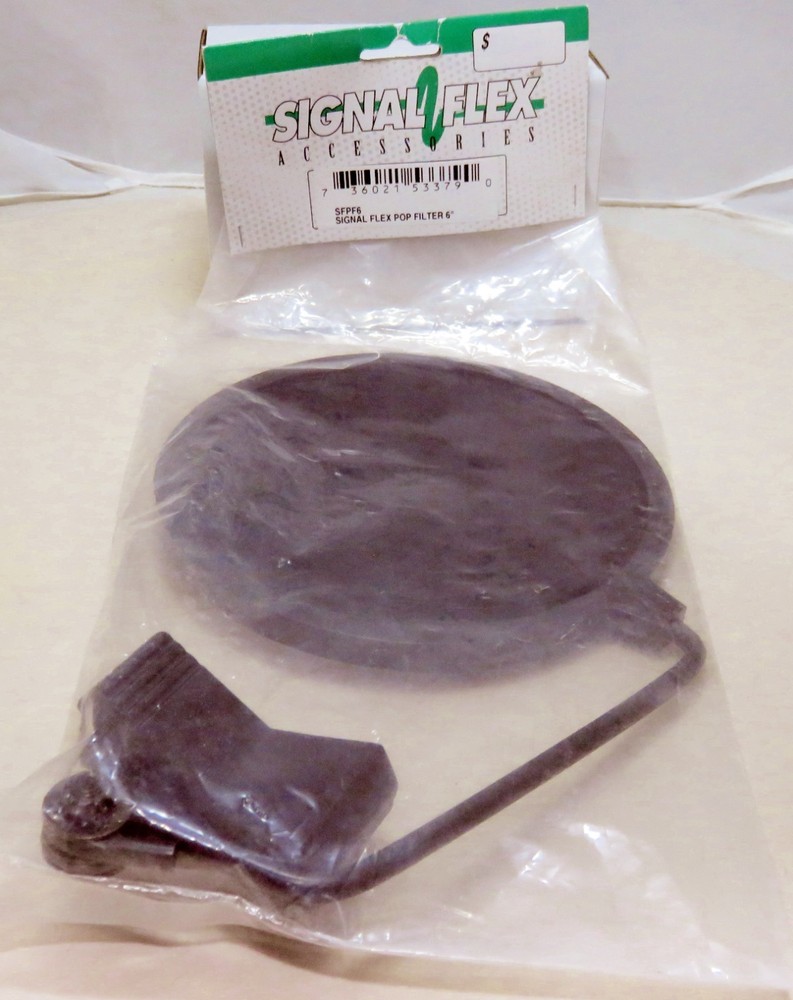 SIGNAL FLEX MICROPHONE MODEL SFPF6 POP FILTER 6" NEW!