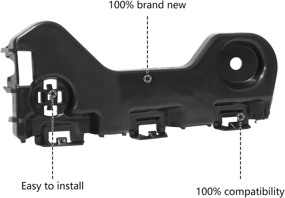 Front Bumper Cover Support Bracket Retainer Reinforcement 2011-2014 Ford Edge