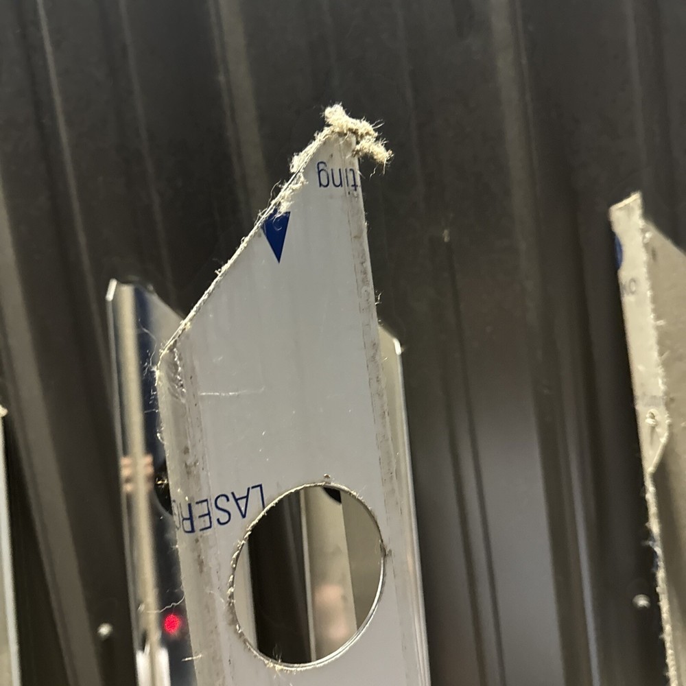 4x Peterbilt 359 379 388 389 Sleeper Panel 2” Light Hole 81” Uncurved