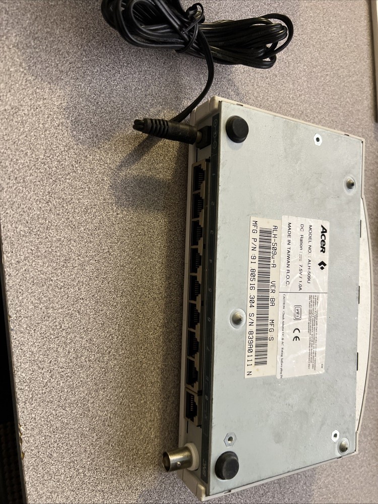 ACER ALH-509U ETHERNET HUB