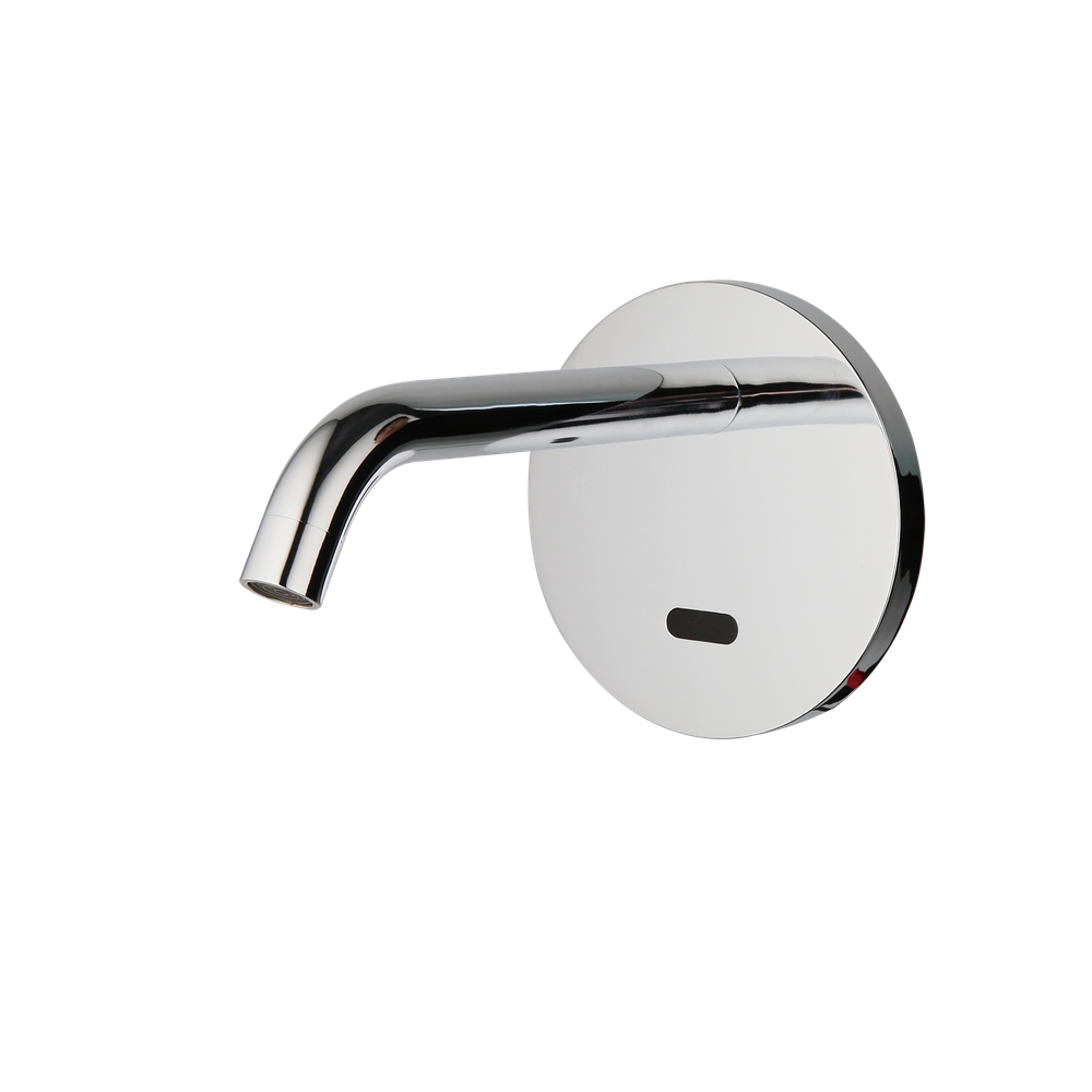 Wall Mount Touchless Bathroom Sink Automatic Sensor Faucet Cold Water Only Taps