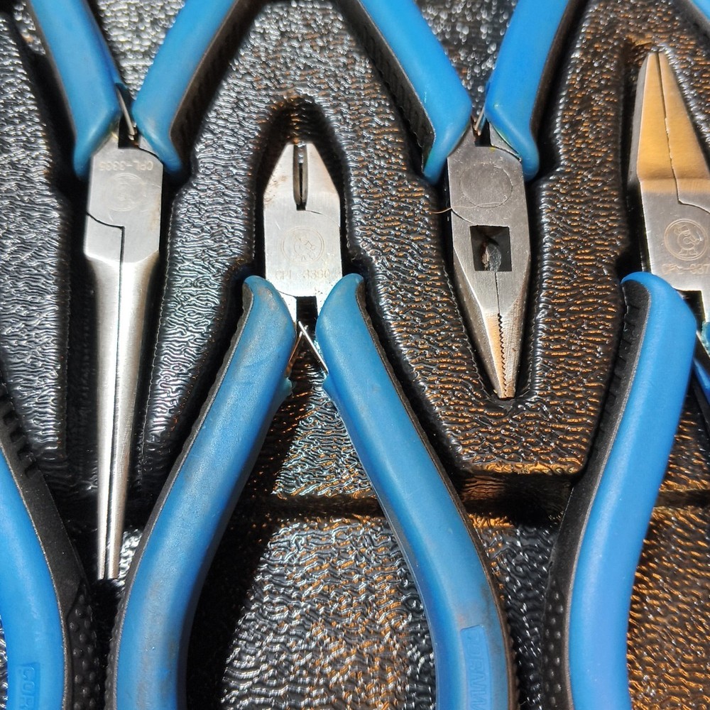 Cornwell Tools CPL311 10pc Precision Mini Pliers Set in CLASSIC BLUE