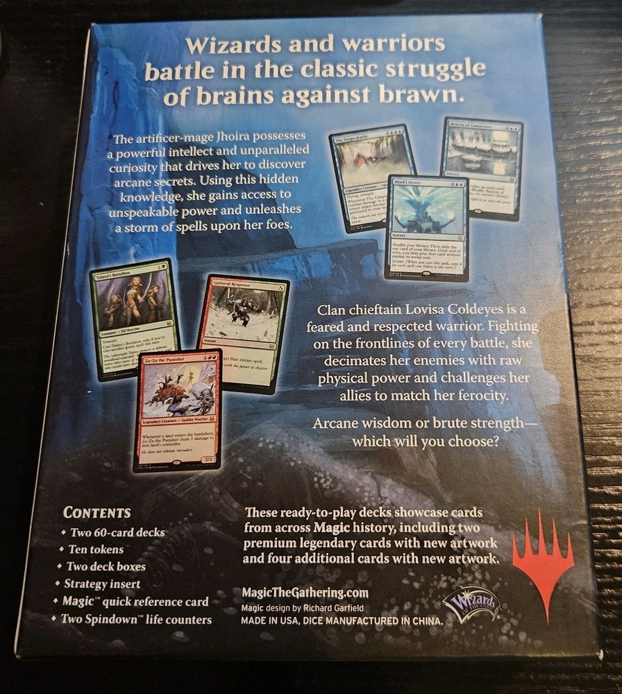 Magic The Gathering MIND VS MIGHT Duel Deck New & Sealed