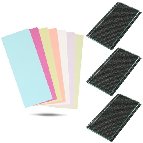 13 Pcs Float Glass Lapping Plate Kit Include Three Sheets 5/16 x 5 x 12 Float