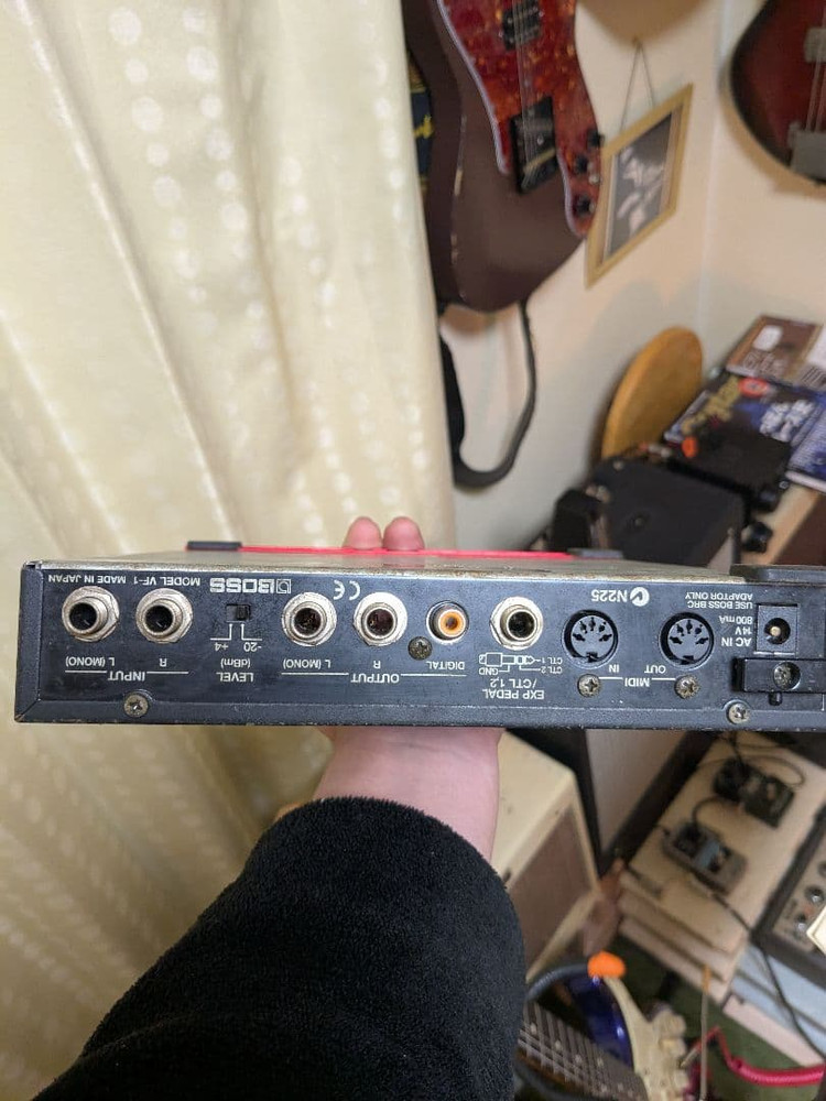 BOSS VF-1 24-Bit Multiple Effects Processor Guitar Bass Rack Unit