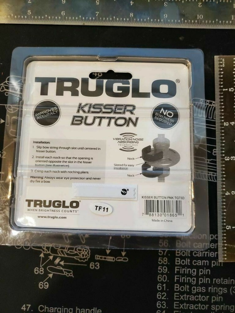 TruGlo Kisser Button Pink
