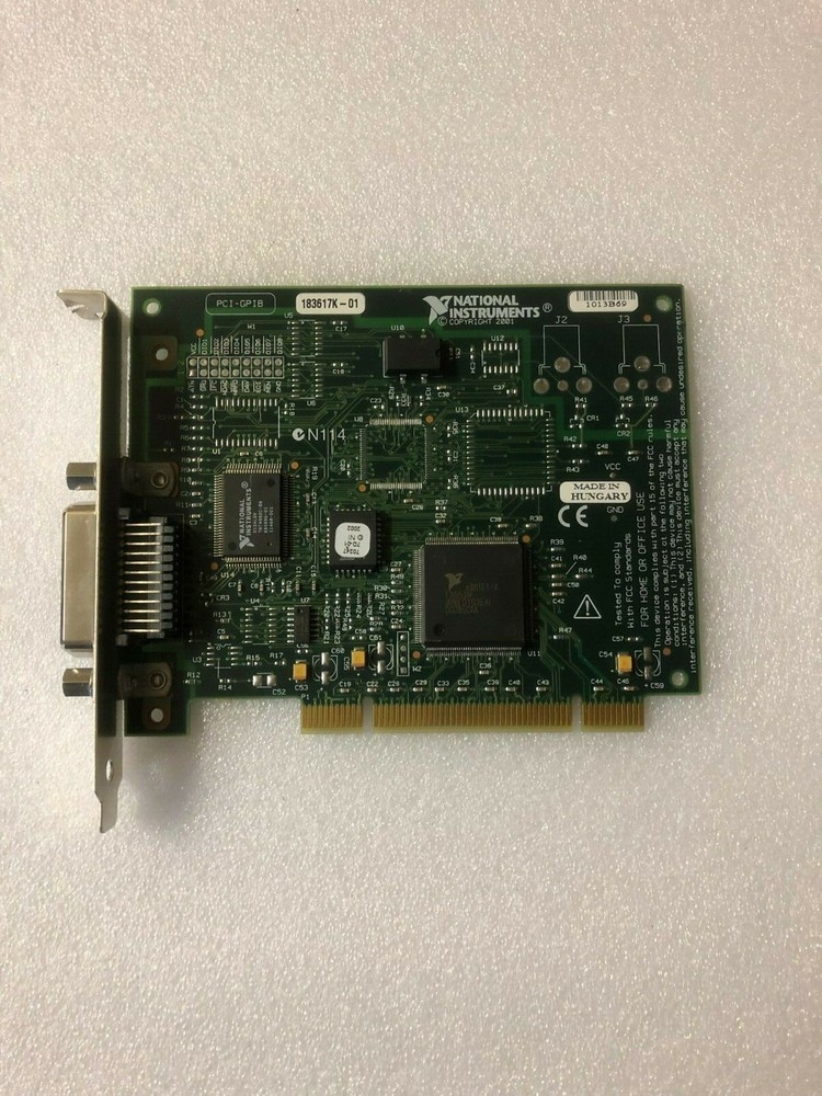 National Instruments PCI-GPIB 183617K-01 Controller Adapter Card