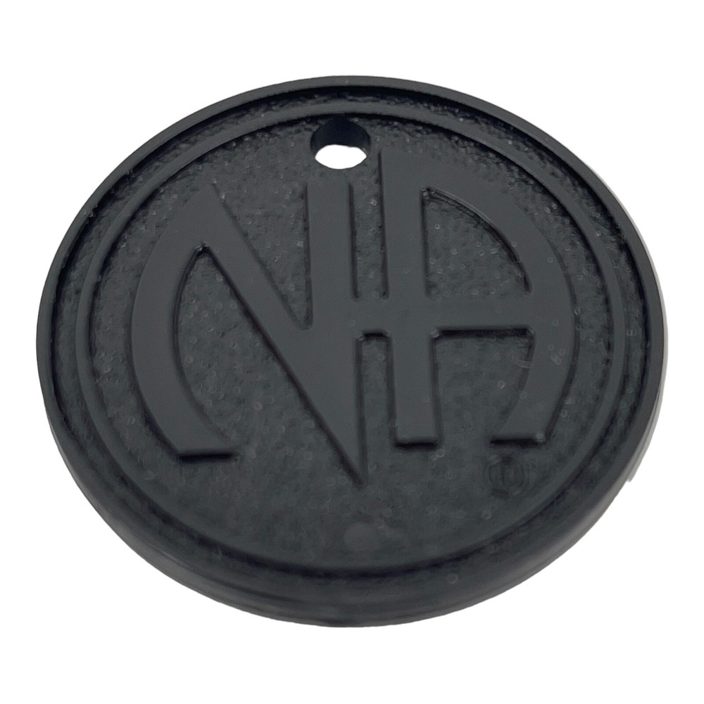 Narcotics Anonymous Chip Key Chain Black Multiple Years Anniversary 12 Piece