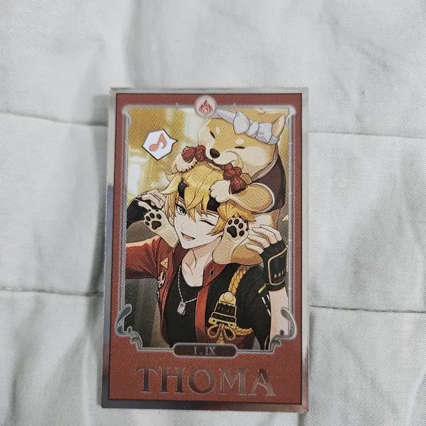 Genshin Tomo Fortune Card