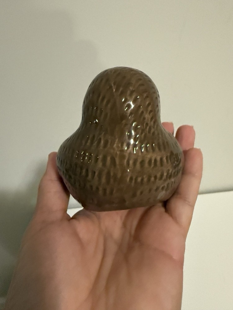3.5" Tall Cute Brown Sloth Succulent Planter Pot