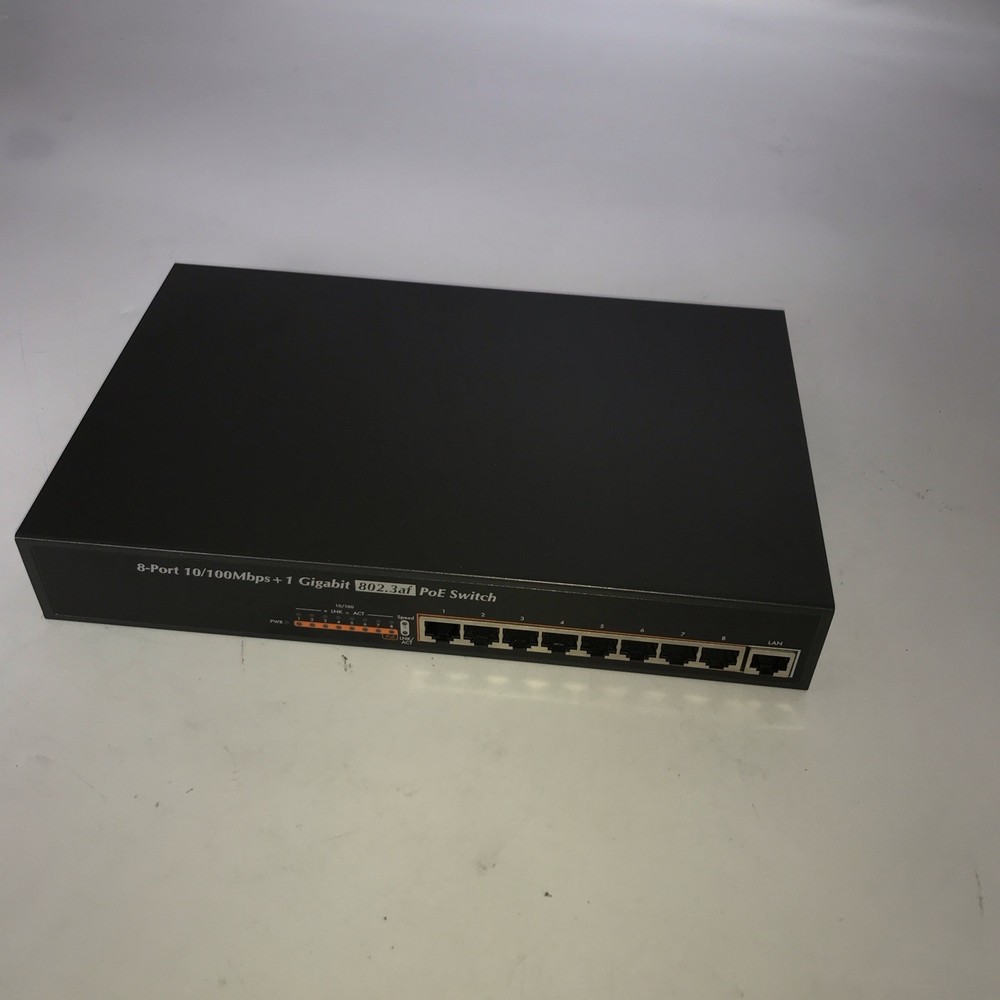 Lorex ACCLPS281B 8-Channel PoE Switch