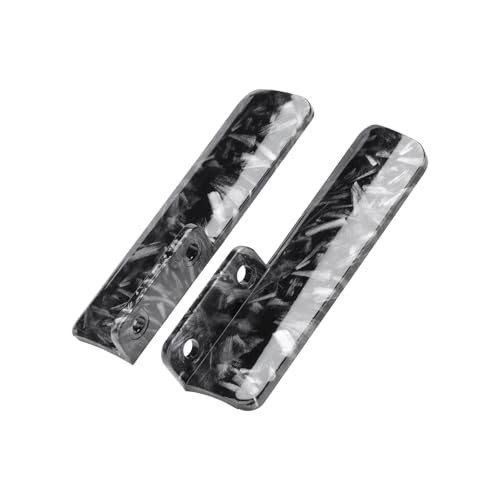 Motorcycle Front Fork Guards Protectors, Lower Fork Leg Covers Forged Pattern