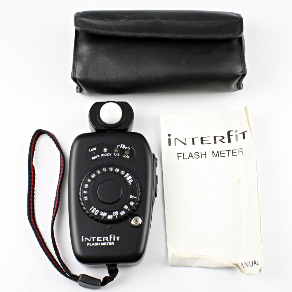 Interfit Flash Meter + Case & Manual - Works Great!