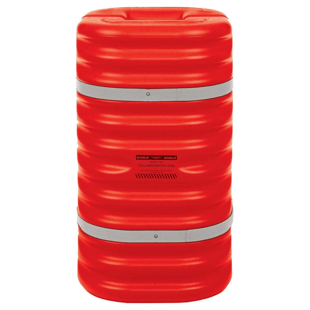 8" Column Opening Orange Eagle Column Protector 1708OR