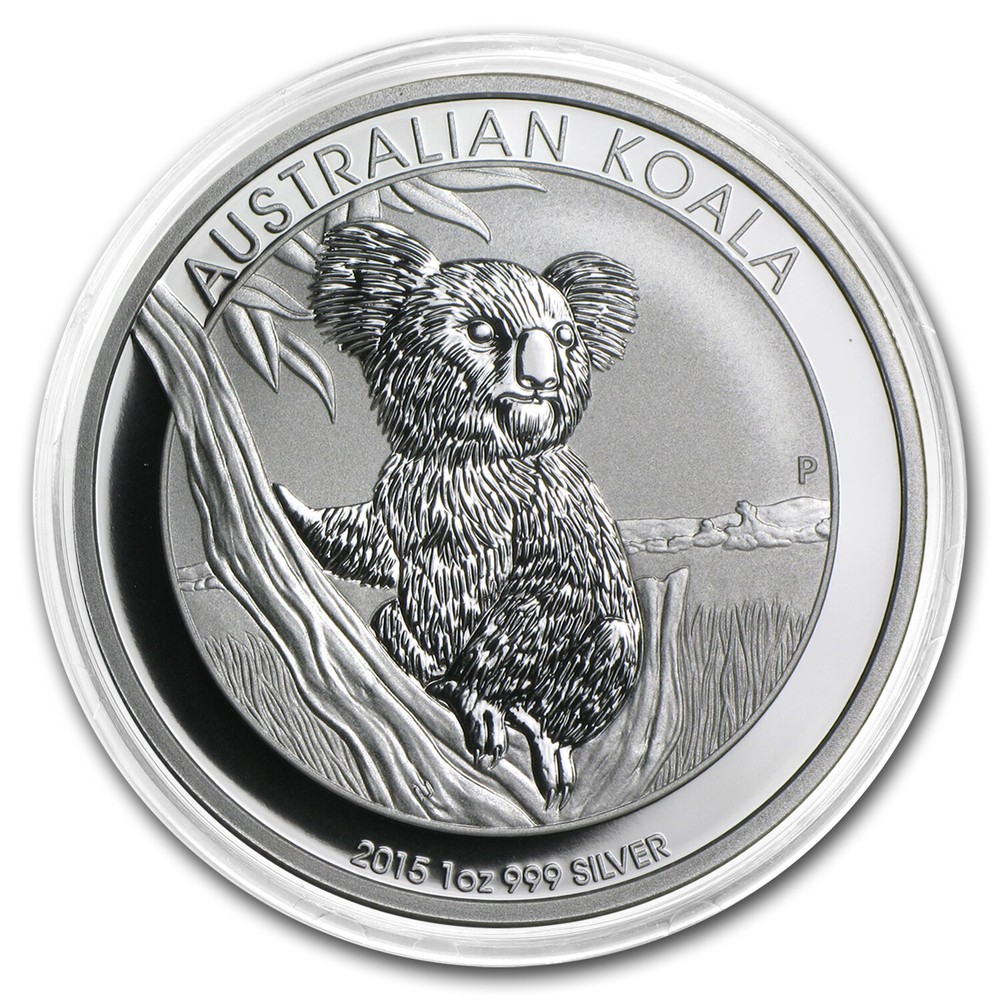2015 Australia 1 oz Silver Koala BU