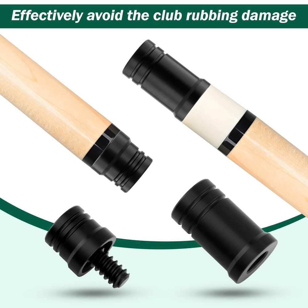 Joint Protector Set Billiard Accessories for Billiard Pool Cue Cue,Protect Sh...
