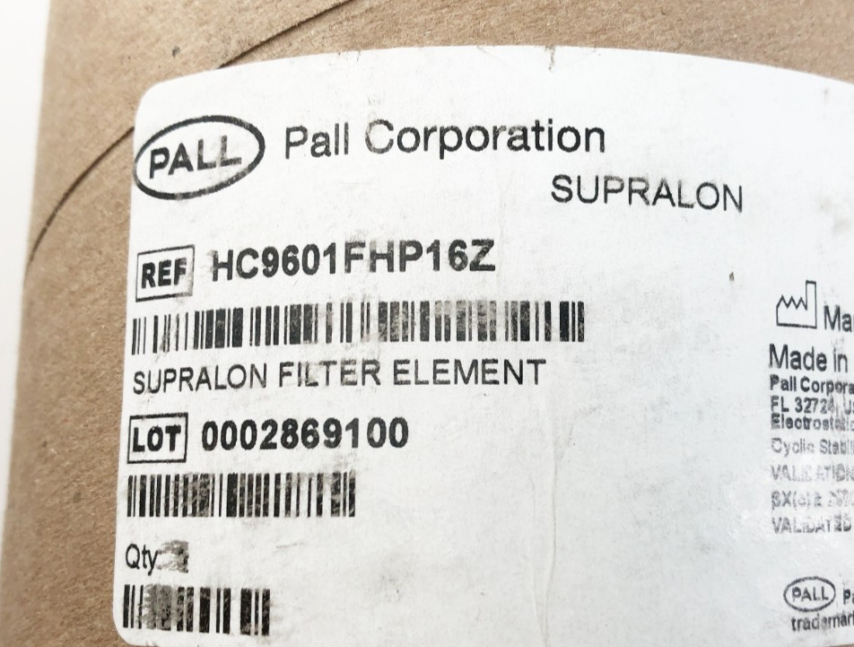 New Pall HC9601FHP16Z Supralon Pressure Filter Element