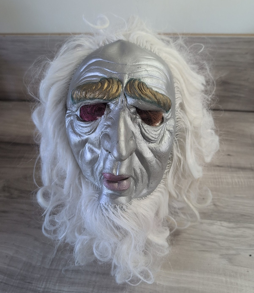 Cesar silver father time mask