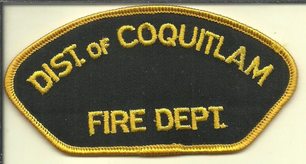 District Of Coquitlam (BC) Fire Department Patch