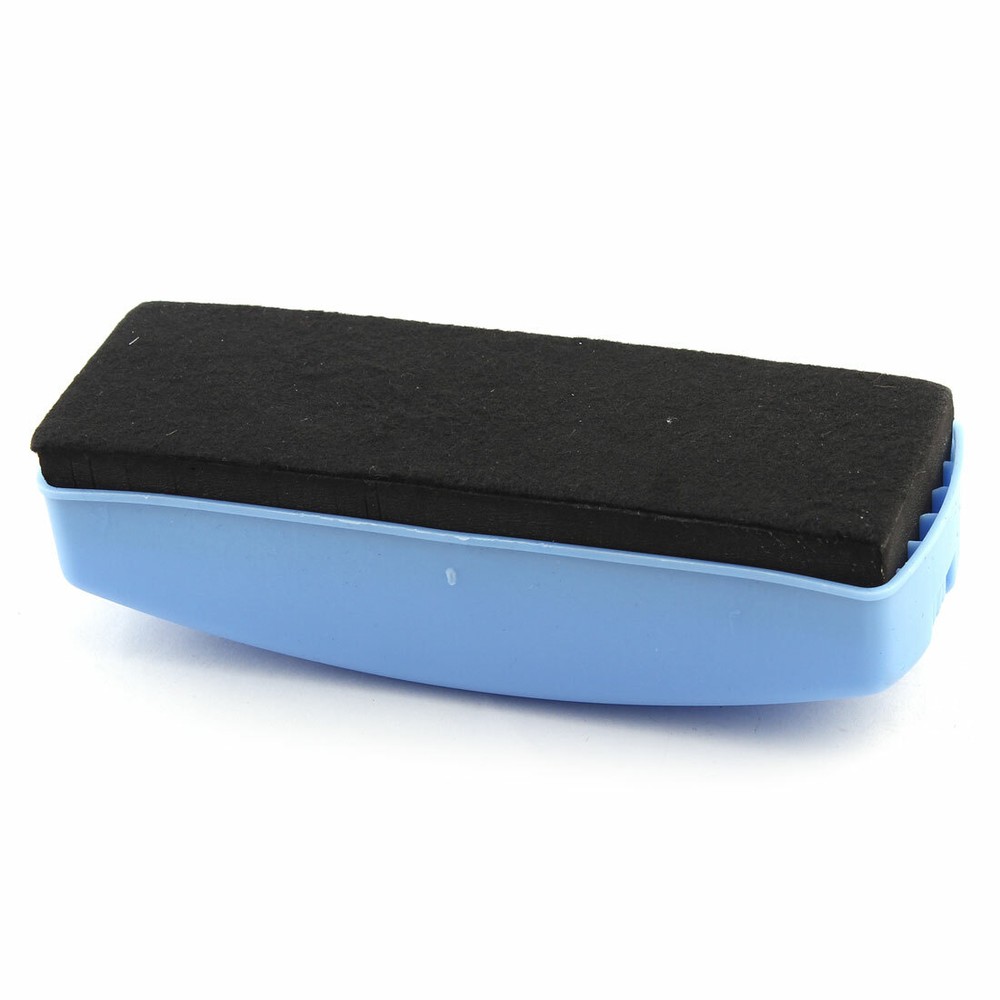 Teaching Blackboard Plastic Shell Eraser Cleaner Blue Black