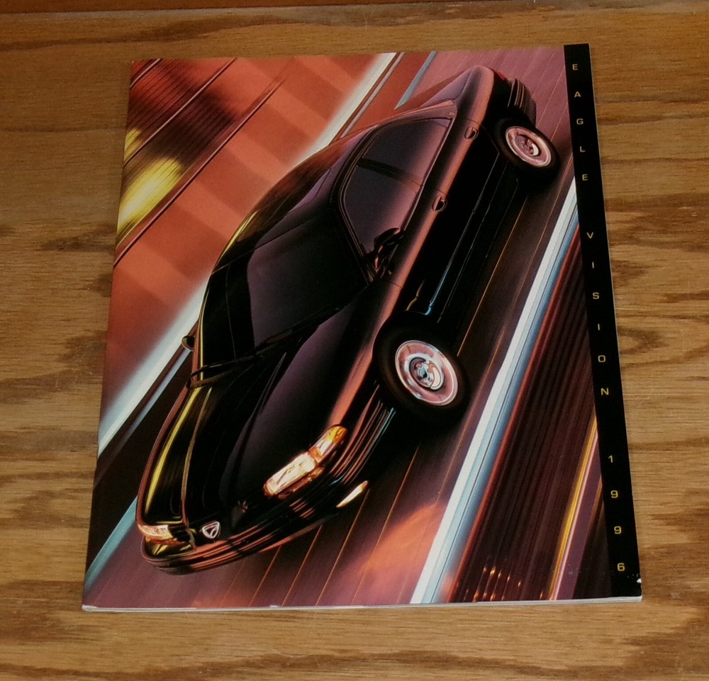 Original 1996 Eagle Vision Deluxe Sales Brochure 96 ESi TSi