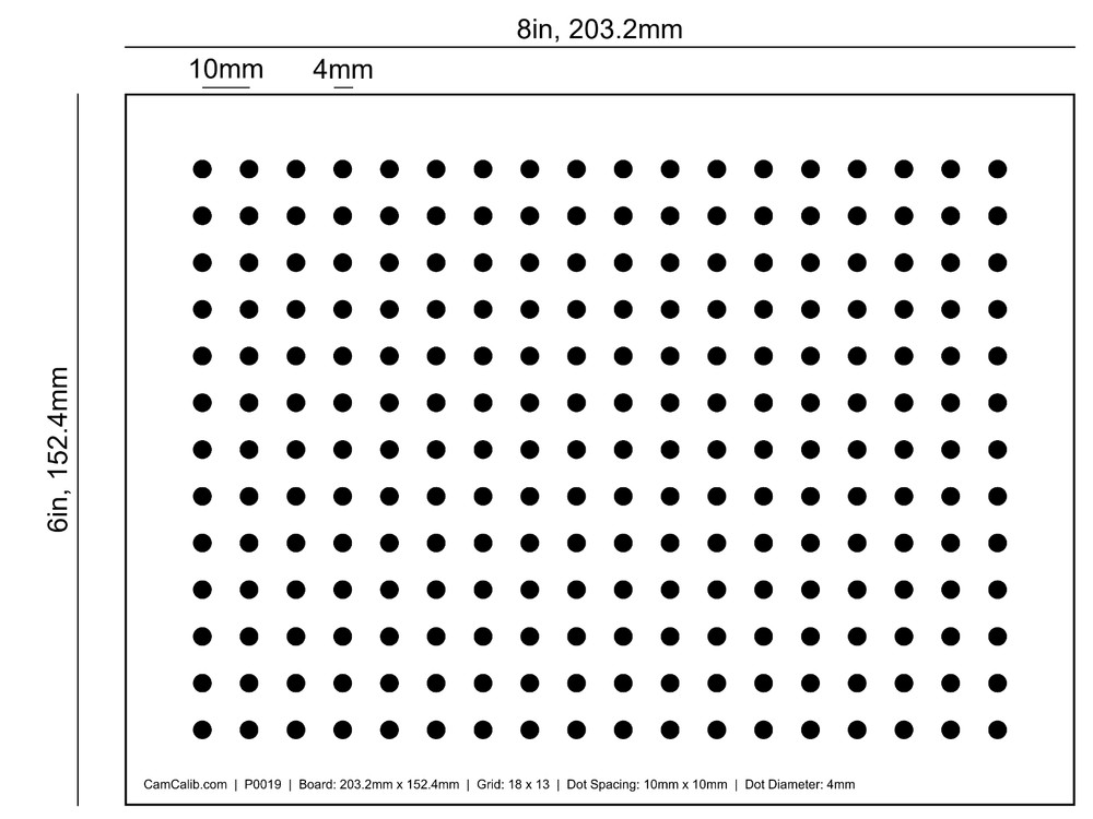 Camera Calibration Targets - Accurate and Durable