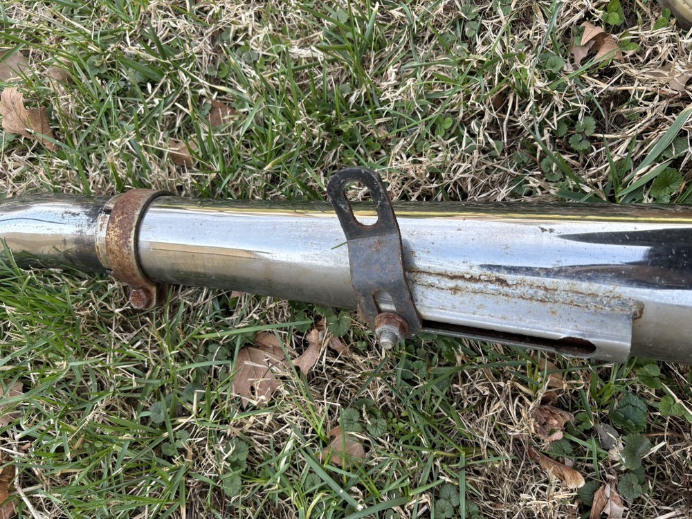 1978 Honda CB400A 2 Into 1 Exhaust Pipe